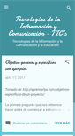 Mobile Screenshot of facilitador-tic.blogspot.com