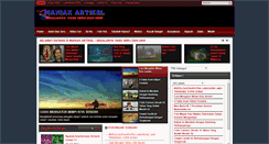 Desktop Screenshot of maniakartikel.blogspot.com