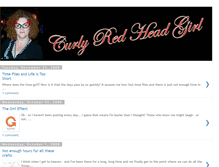 Tablet Screenshot of curlyredheadgirl.blogspot.com