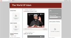 Desktop Screenshot of dwoislam.blogspot.com