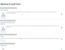 Tablet Screenshot of mammadandcrew.blogspot.com
