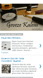 Mobile Screenshot of gevezekalem.blogspot.com