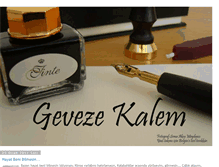 Tablet Screenshot of gevezekalem.blogspot.com