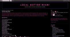 Desktop Screenshot of localmotion-mia.blogspot.com