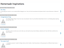Tablet Screenshot of homemadeinspirations.blogspot.com