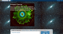 Desktop Screenshot of pintadociencia.blogspot.com