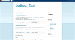 Desktop Screenshot of jodhpurtaxi.blogspot.com