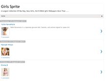 Tablet Screenshot of girlssprite.blogspot.com