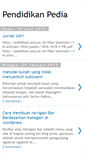 Mobile Screenshot of pendidikanpedia.blogspot.com