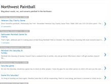 Tablet Screenshot of nwpaintball.blogspot.com