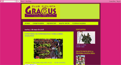 Desktop Screenshot of clubciclistagracusalfaro.blogspot.com