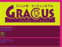 Tablet Screenshot of clubciclistagracusalfaro.blogspot.com
