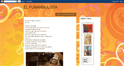 Desktop Screenshot of aireelfunambulista.blogspot.com