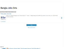 Tablet Screenshot of freebanglajokssms.blogspot.com