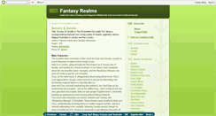 Desktop Screenshot of fantasybookrealms.blogspot.com