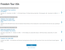 Tablet Screenshot of freedomtourusa.blogspot.com