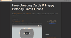 Desktop Screenshot of free-birthday-greeting-cards.blogspot.com