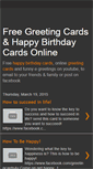 Mobile Screenshot of free-birthday-greeting-cards.blogspot.com