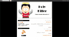 Desktop Screenshot of holy-killer.blogspot.com