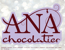 Tablet Screenshot of anachocolatier.blogspot.com