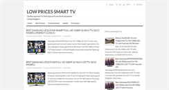 Desktop Screenshot of lowpricessmart-tv.blogspot.com