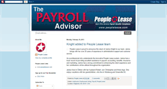 Desktop Screenshot of peopleleaseblog.blogspot.com