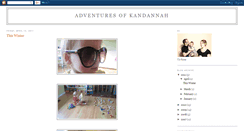 Desktop Screenshot of kandyadventures.blogspot.com