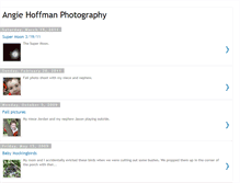Tablet Screenshot of angiehoffmanphotography.blogspot.com