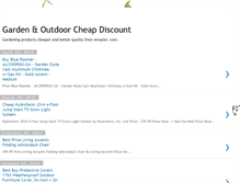 Tablet Screenshot of gardenandoutdoor.blogspot.com