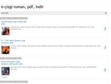 Tablet Screenshot of e-cizgiroman.blogspot.com
