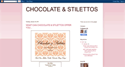 Desktop Screenshot of chocolatestilettos1.blogspot.com