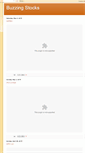 Mobile Screenshot of niftybrowser-buzzingstocks.blogspot.com