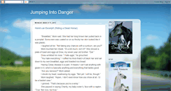Desktop Screenshot of jumpingintodanger.blogspot.com