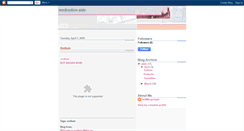 Desktop Screenshot of medicationaidevul.blogspot.com