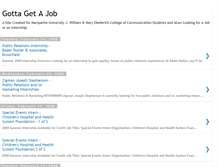 Tablet Screenshot of gotta-get-a-job.blogspot.com