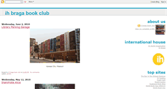 Desktop Screenshot of ihbraga-bookclub.blogspot.com