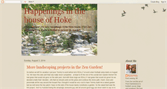 Desktop Screenshot of hokeshappenings.blogspot.com