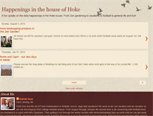 Tablet Screenshot of hokeshappenings.blogspot.com