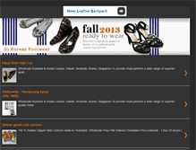 Tablet Screenshot of happyfootwear.blogspot.com