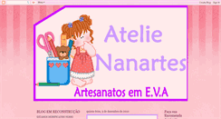 Desktop Screenshot of nanartesatelie.blogspot.com