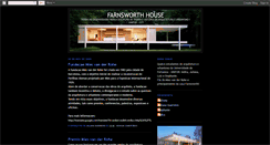 Desktop Screenshot of farnsworthouse.blogspot.com