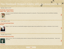 Tablet Screenshot of handmadegemsbyconny.blogspot.com