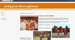 Desktop Screenshot of philthoroughbred.blogspot.com