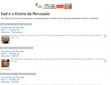 Tablet Screenshot of eadpercussao.blogspot.com