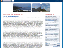 Tablet Screenshot of parapente-arrabida.blogspot.com