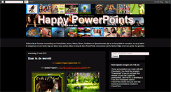Desktop Screenshot of happypowerpoint.blogspot.com