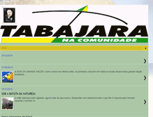 Tablet Screenshot of blogdotabajara.blogspot.com