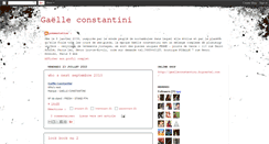 Desktop Screenshot of gaelleconstantini.blogspot.com