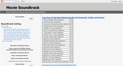 Desktop Screenshot of moviesoundtrax.blogspot.com