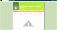 Desktop Screenshot of childrenstheatreofhamptonroads.blogspot.com